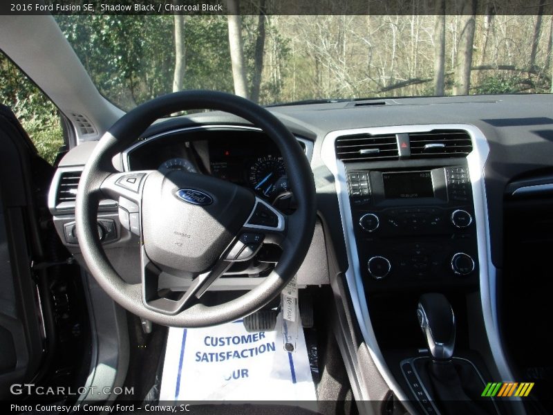 Shadow Black / Charcoal Black 2016 Ford Fusion SE