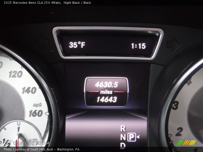 Night Black / Black 2015 Mercedes-Benz GLA 250 4Matic