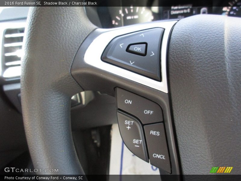 Shadow Black / Charcoal Black 2016 Ford Fusion SE