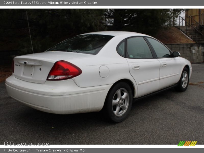 Vibrant White / Medium Graphite 2004 Ford Taurus SE Sedan