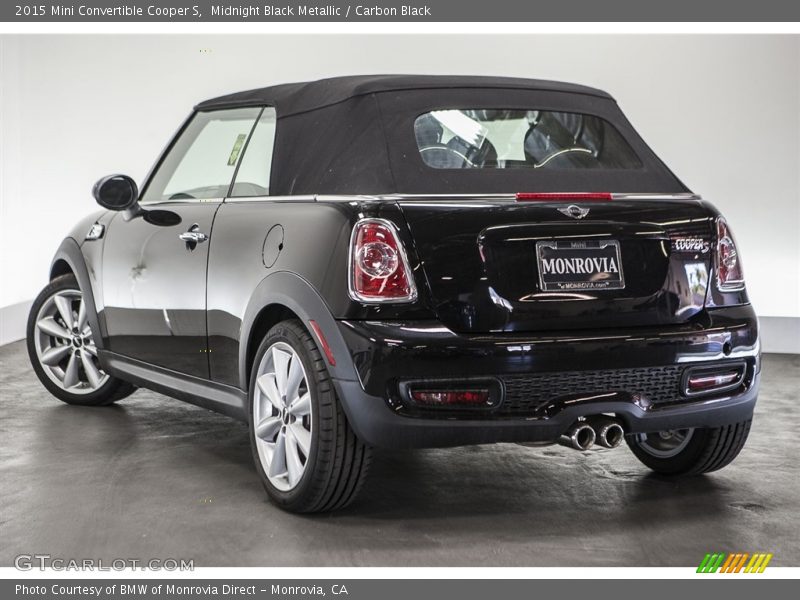 Midnight Black Metallic / Carbon Black 2015 Mini Convertible Cooper S