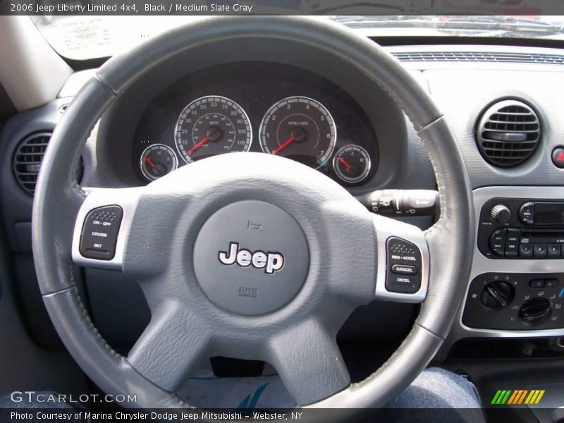 Black / Medium Slate Gray 2006 Jeep Liberty Limited 4x4