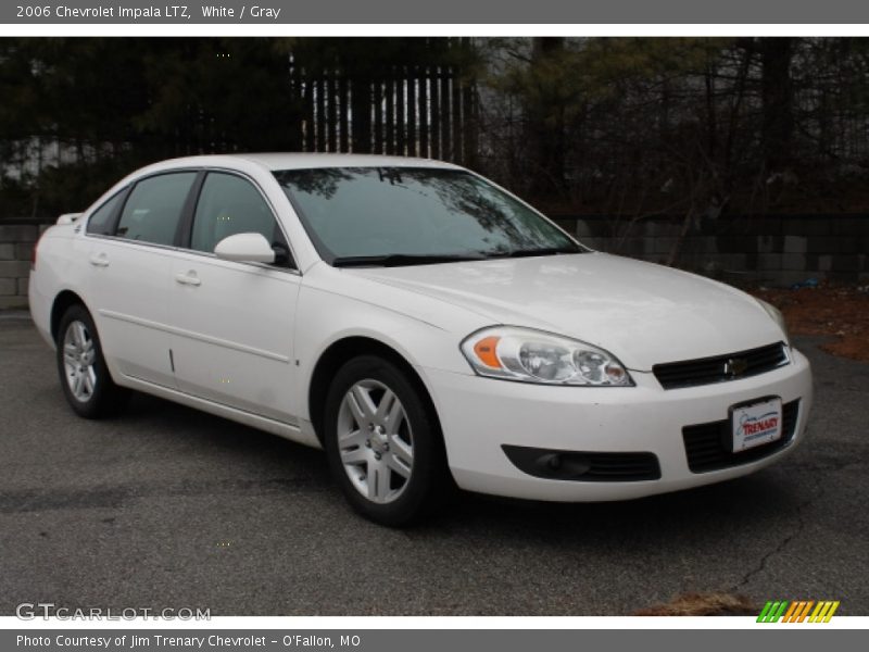 White / Gray 2006 Chevrolet Impala LTZ