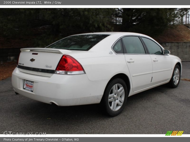 White / Gray 2006 Chevrolet Impala LTZ
