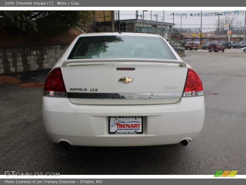 White / Gray 2006 Chevrolet Impala LTZ