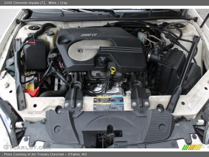 White / Gray 2006 Chevrolet Impala LTZ