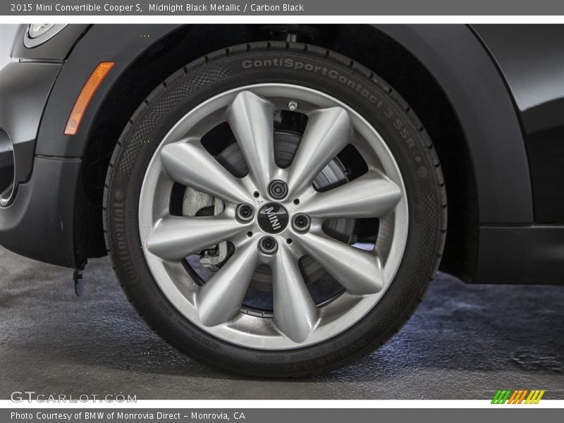 Midnight Black Metallic / Carbon Black 2015 Mini Convertible Cooper S