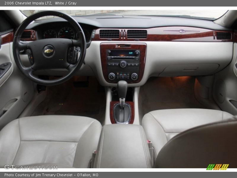 White / Gray 2006 Chevrolet Impala LTZ