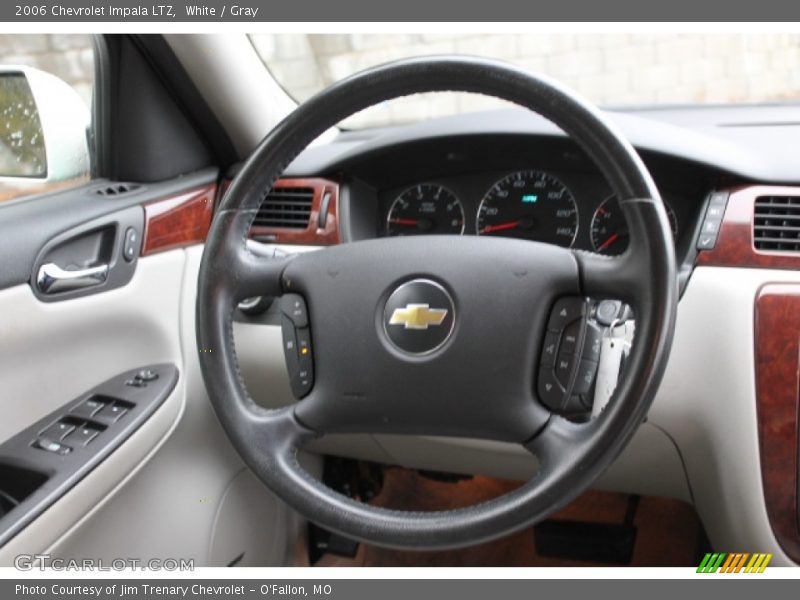 White / Gray 2006 Chevrolet Impala LTZ