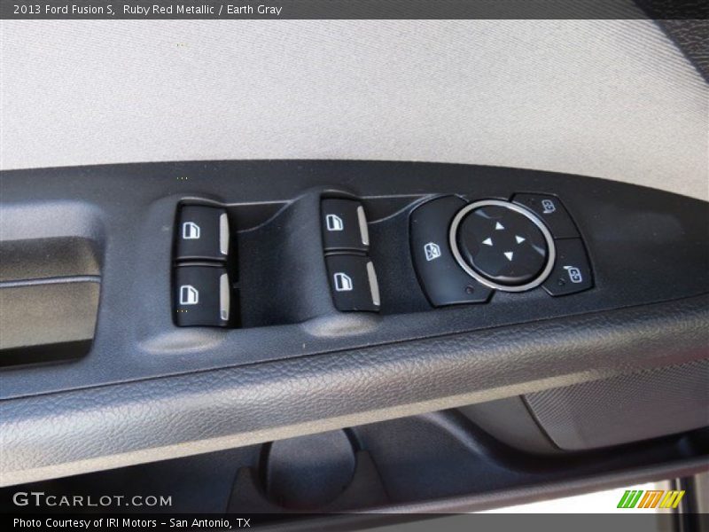 Ruby Red Metallic / Earth Gray 2013 Ford Fusion S