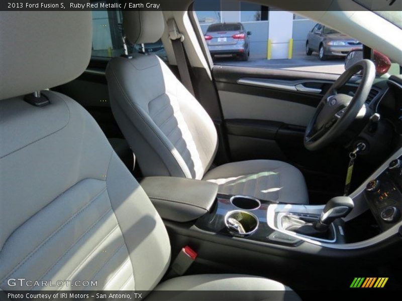 Ruby Red Metallic / Earth Gray 2013 Ford Fusion S