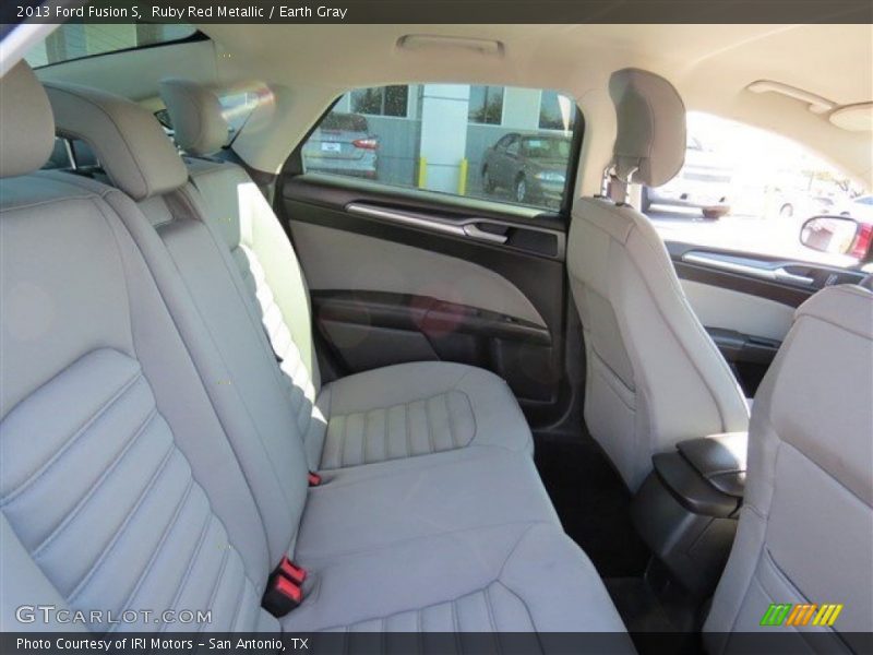 Ruby Red Metallic / Earth Gray 2013 Ford Fusion S