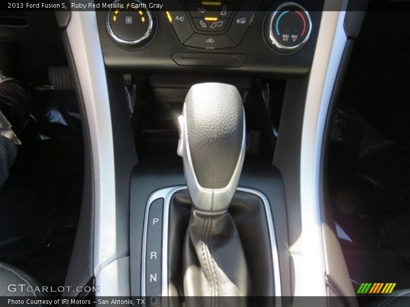 Ruby Red Metallic / Earth Gray 2013 Ford Fusion S