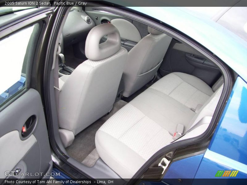 Pacific Blue / Gray 2005 Saturn ION 2 Sedan