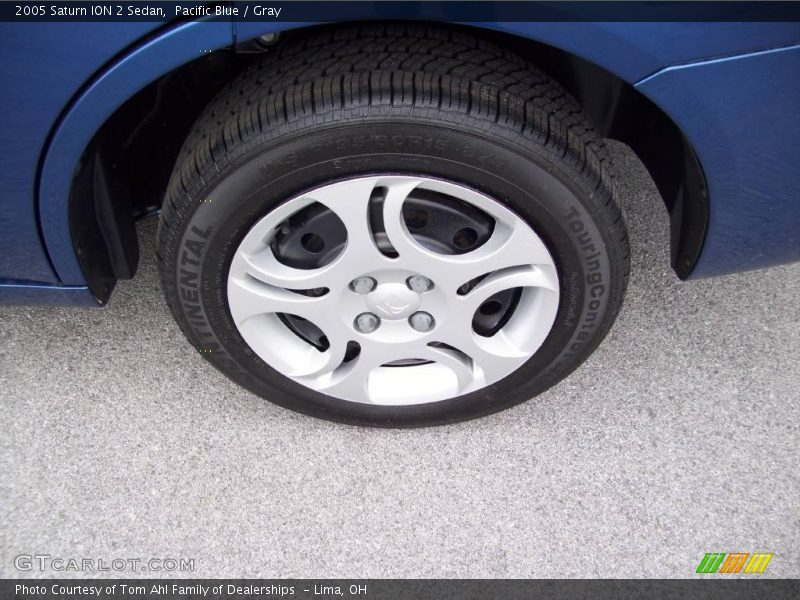 Pacific Blue / Gray 2005 Saturn ION 2 Sedan