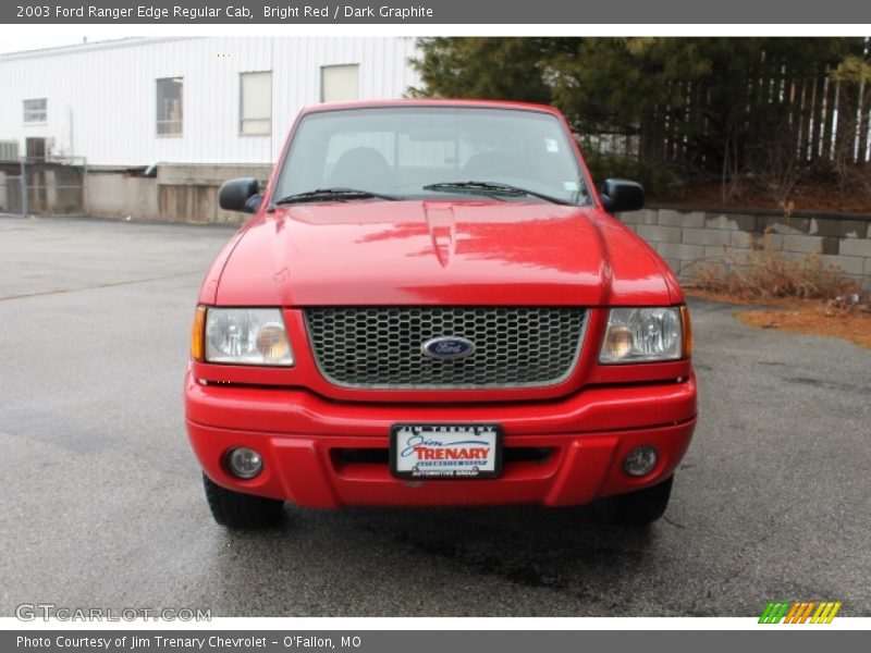 Bright Red / Dark Graphite 2003 Ford Ranger Edge Regular Cab