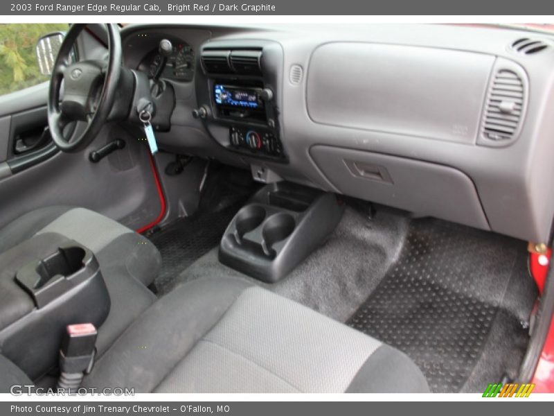 Bright Red / Dark Graphite 2003 Ford Ranger Edge Regular Cab