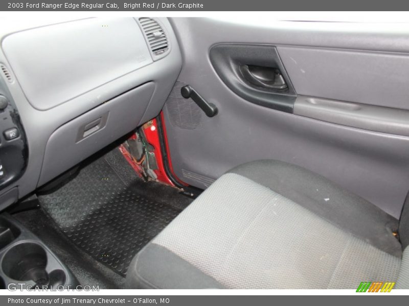 Bright Red / Dark Graphite 2003 Ford Ranger Edge Regular Cab