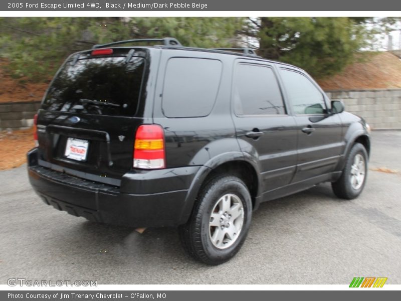 Black / Medium/Dark Pebble Beige 2005 Ford Escape Limited 4WD