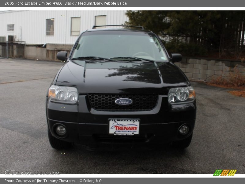Black / Medium/Dark Pebble Beige 2005 Ford Escape Limited 4WD