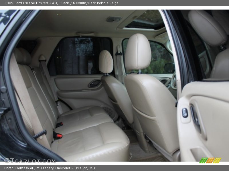 Black / Medium/Dark Pebble Beige 2005 Ford Escape Limited 4WD
