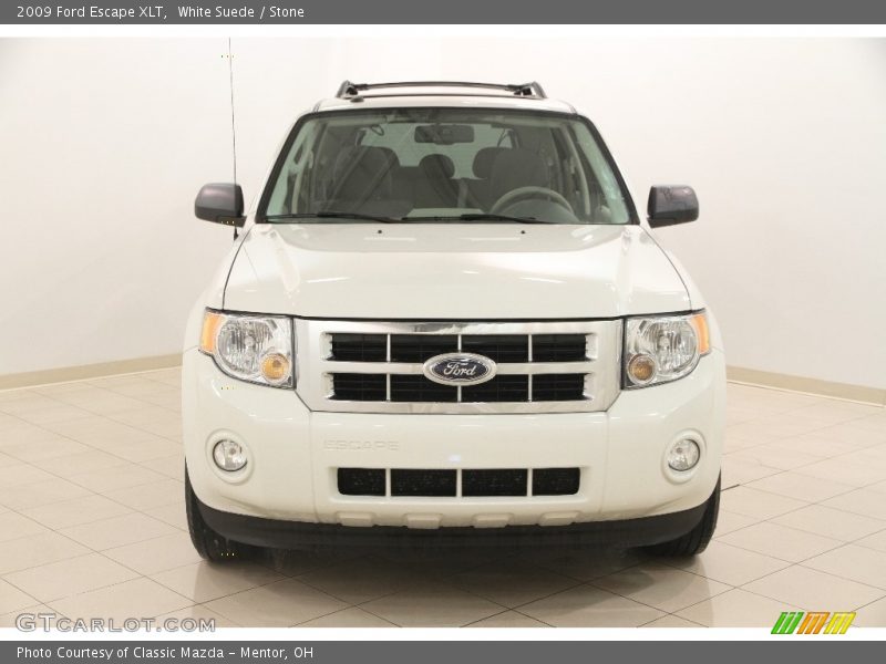 White Suede / Stone 2009 Ford Escape XLT