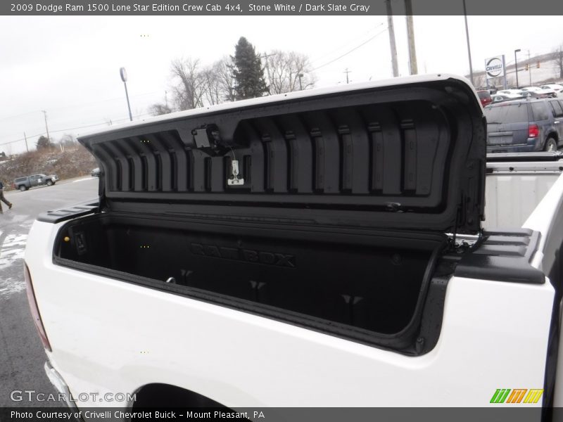 Stone White / Dark Slate Gray 2009 Dodge Ram 1500 Lone Star Edition Crew Cab 4x4
