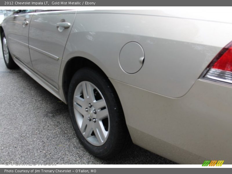 Gold Mist Metallic / Ebony 2012 Chevrolet Impala LT