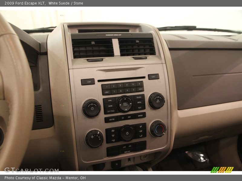 White Suede / Stone 2009 Ford Escape XLT