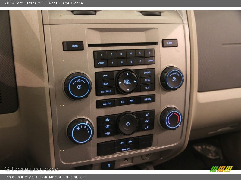 White Suede / Stone 2009 Ford Escape XLT