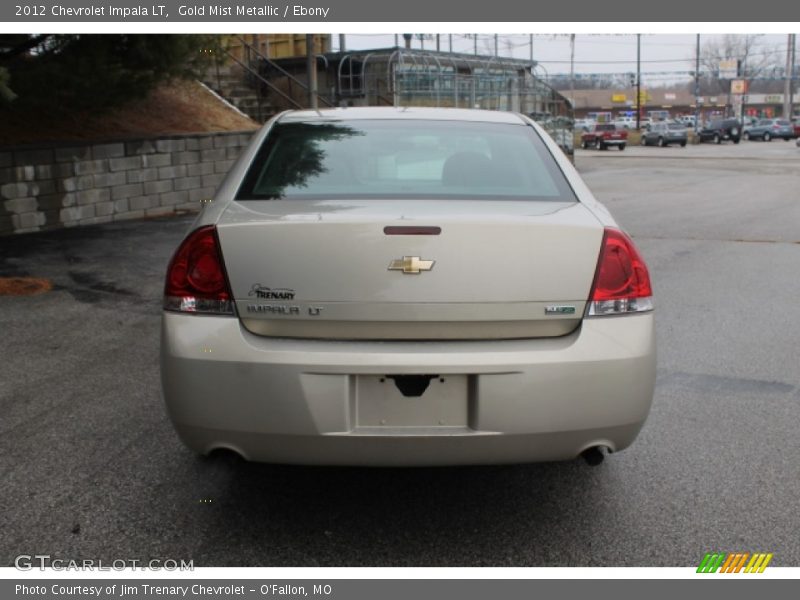 Gold Mist Metallic / Ebony 2012 Chevrolet Impala LT
