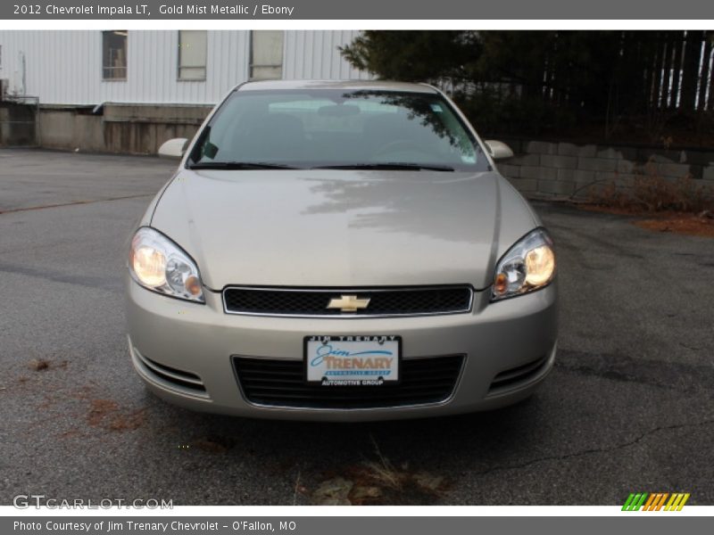 Gold Mist Metallic / Ebony 2012 Chevrolet Impala LT