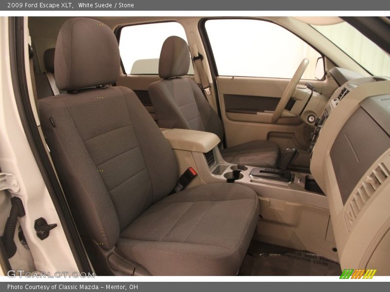 White Suede / Stone 2009 Ford Escape XLT