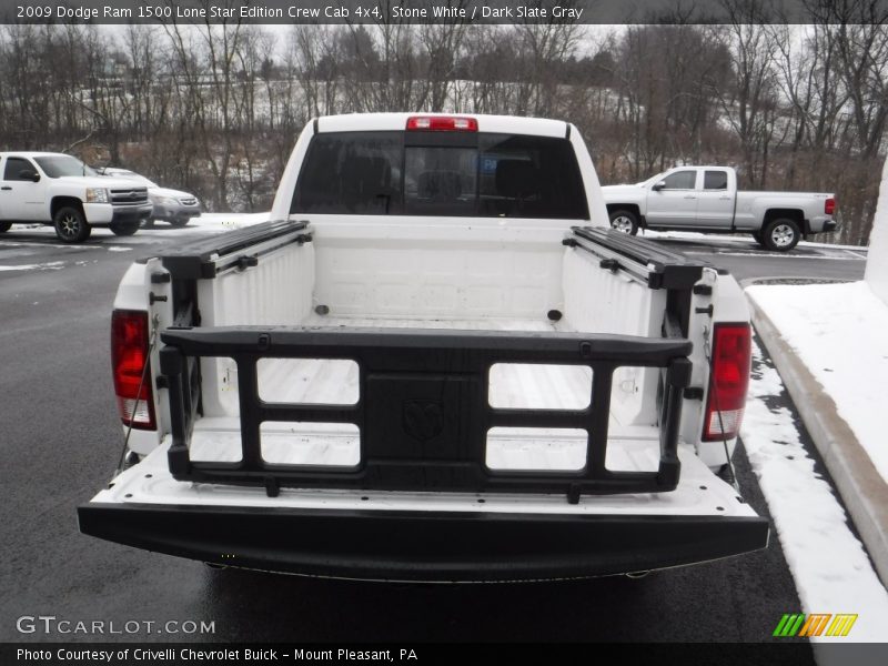 Stone White / Dark Slate Gray 2009 Dodge Ram 1500 Lone Star Edition Crew Cab 4x4