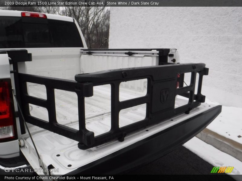 Stone White / Dark Slate Gray 2009 Dodge Ram 1500 Lone Star Edition Crew Cab 4x4
