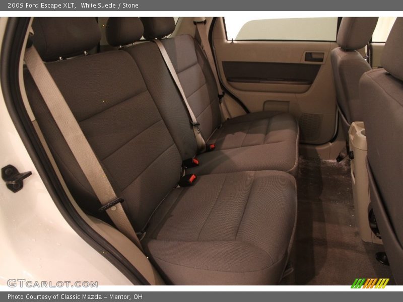White Suede / Stone 2009 Ford Escape XLT
