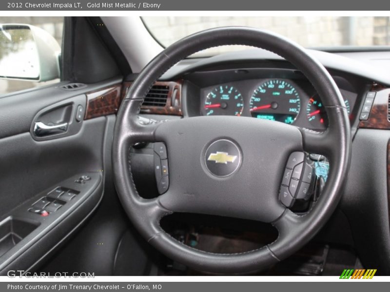 Gold Mist Metallic / Ebony 2012 Chevrolet Impala LT