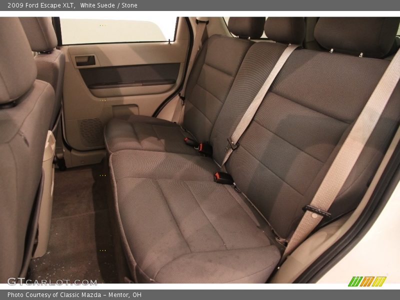 White Suede / Stone 2009 Ford Escape XLT