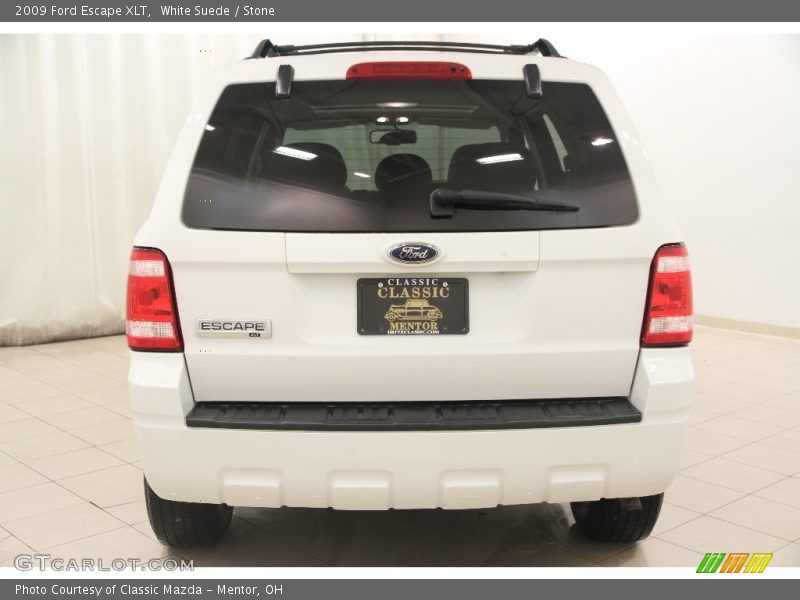 White Suede / Stone 2009 Ford Escape XLT
