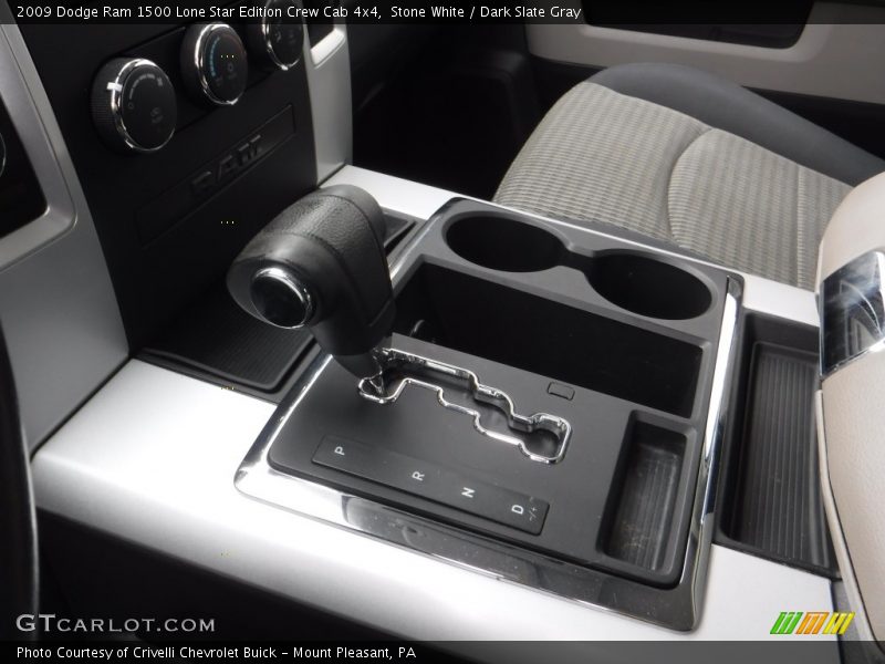 Stone White / Dark Slate Gray 2009 Dodge Ram 1500 Lone Star Edition Crew Cab 4x4