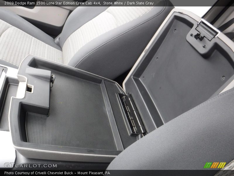 Stone White / Dark Slate Gray 2009 Dodge Ram 1500 Lone Star Edition Crew Cab 4x4