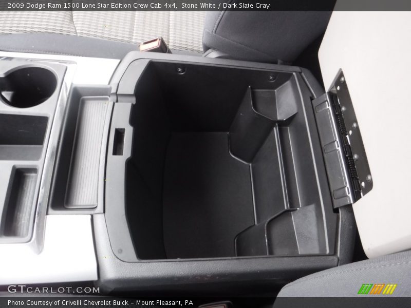 Stone White / Dark Slate Gray 2009 Dodge Ram 1500 Lone Star Edition Crew Cab 4x4