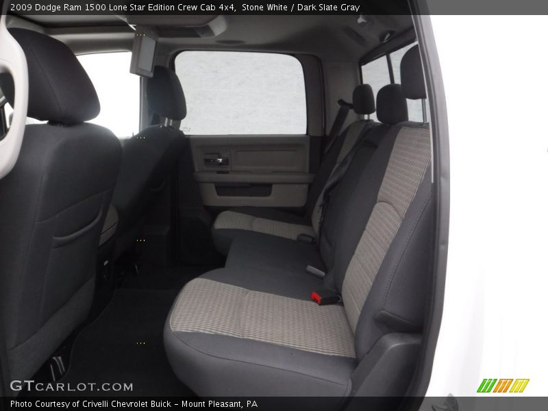 Stone White / Dark Slate Gray 2009 Dodge Ram 1500 Lone Star Edition Crew Cab 4x4