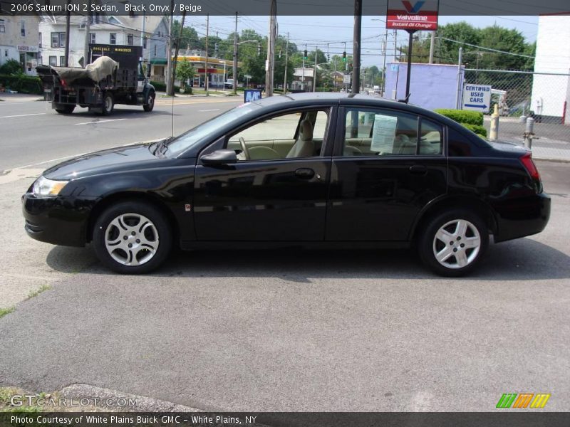 Black Onyx / Beige 2006 Saturn ION 2 Sedan