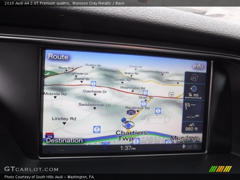 Navigation of 2016 A4 2.0T Premium quattro