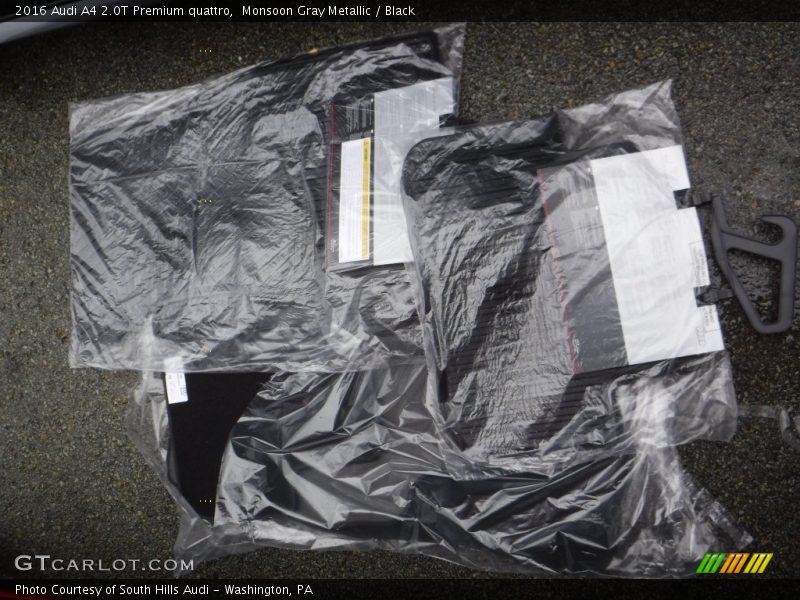 Monsoon Gray Metallic / Black 2016 Audi A4 2.0T Premium quattro