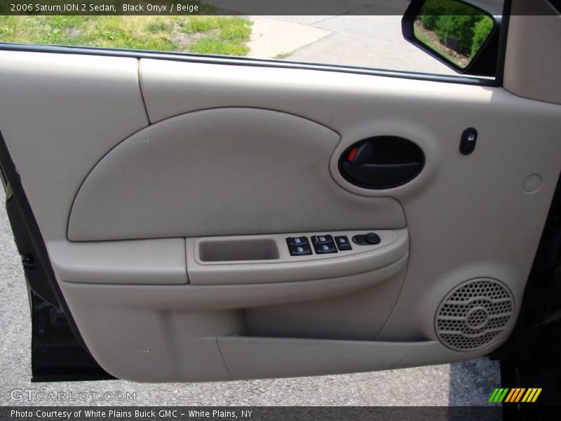Black Onyx / Beige 2006 Saturn ION 2 Sedan