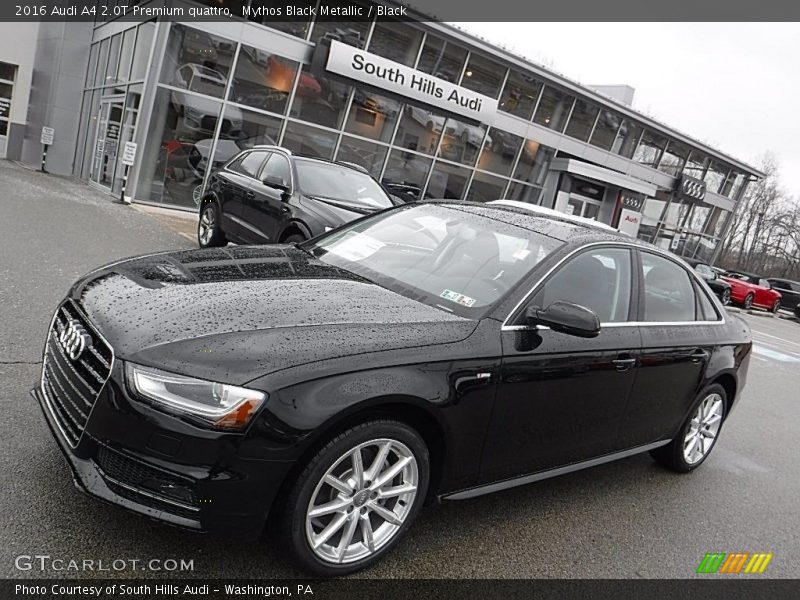Mythos Black Metallic / Black 2016 Audi A4 2.0T Premium quattro