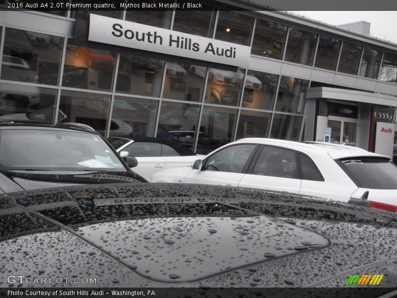 Mythos Black Metallic / Black 2016 Audi A4 2.0T Premium quattro