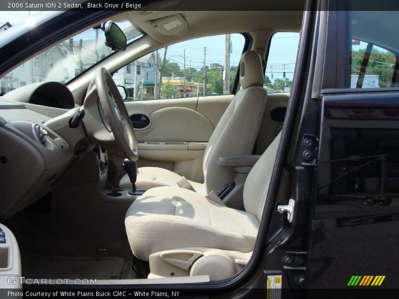 Black Onyx / Beige 2006 Saturn ION 2 Sedan